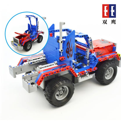 C51002 531Pcs Skyreach pillar 2 IN 1 Remote Control Building Block Car Toy Gift Ship From China