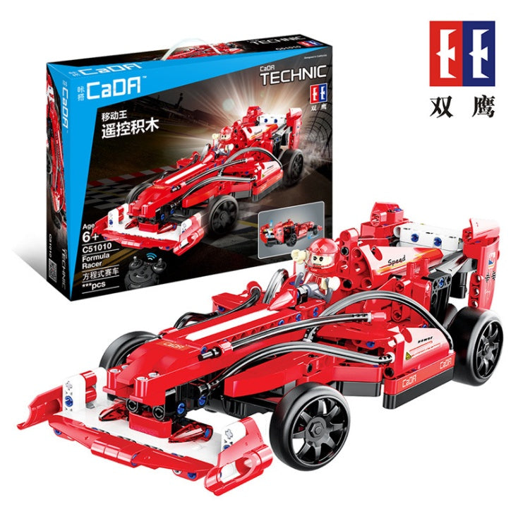 C51010 Technics World Speed F1 Rc Racing Car Building Block Racer Driver Figure Assembly Brick 2.4Ghz Radio Remote Control Toy Ship From China
