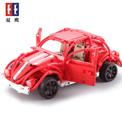 C51016 472Pcs Electric Remote Control Beetle Toy Car Education Building Blocks Brick Ship From China