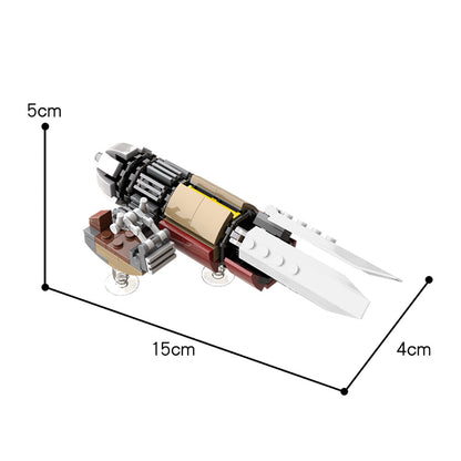 MOC-55797 The Marshall's Swoop Bike (from "The Mandalorian") - Version 2.1