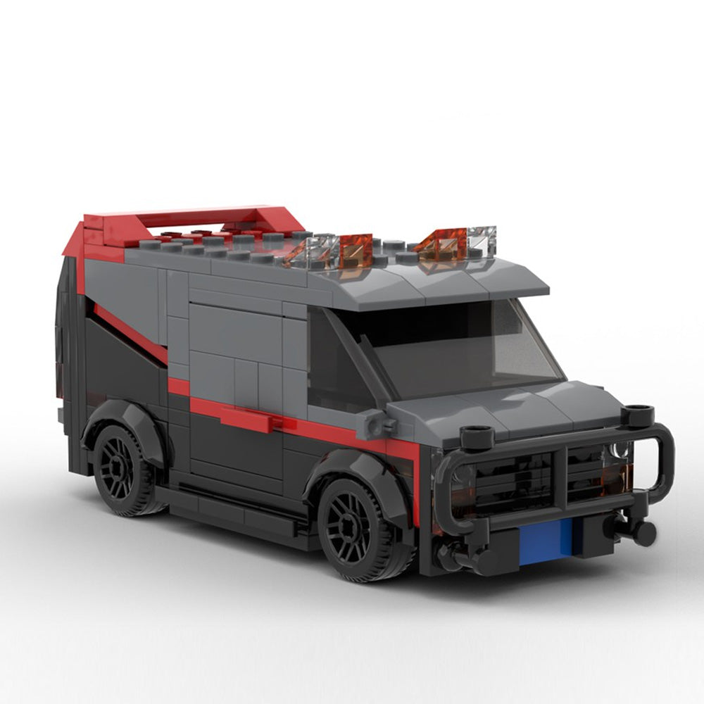 MOC-20604 A-Team GMC Vandura Van