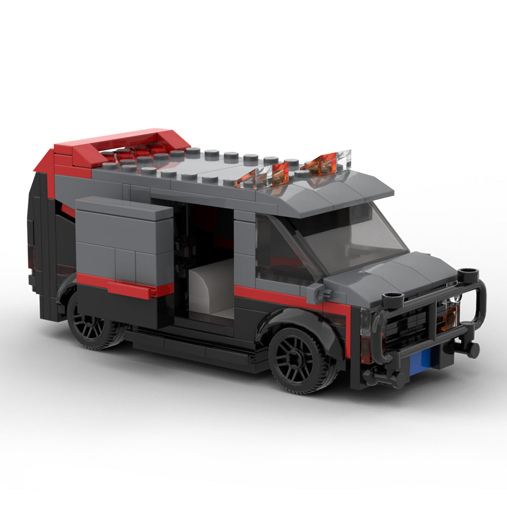 MOC-20604 A-Team GMC Vandura Van