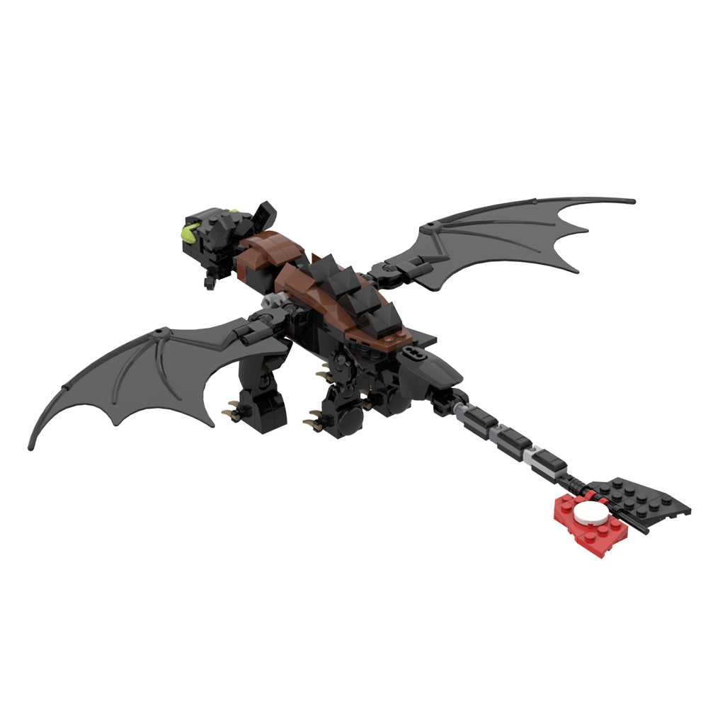 MOC-23064 Toothless - How to Train Your Dragon building blocks series bricks set