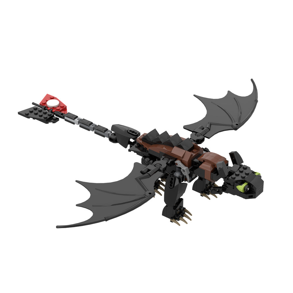 MOC-23064 Toothless - How to Train Your Dragon building blocks series bricks set