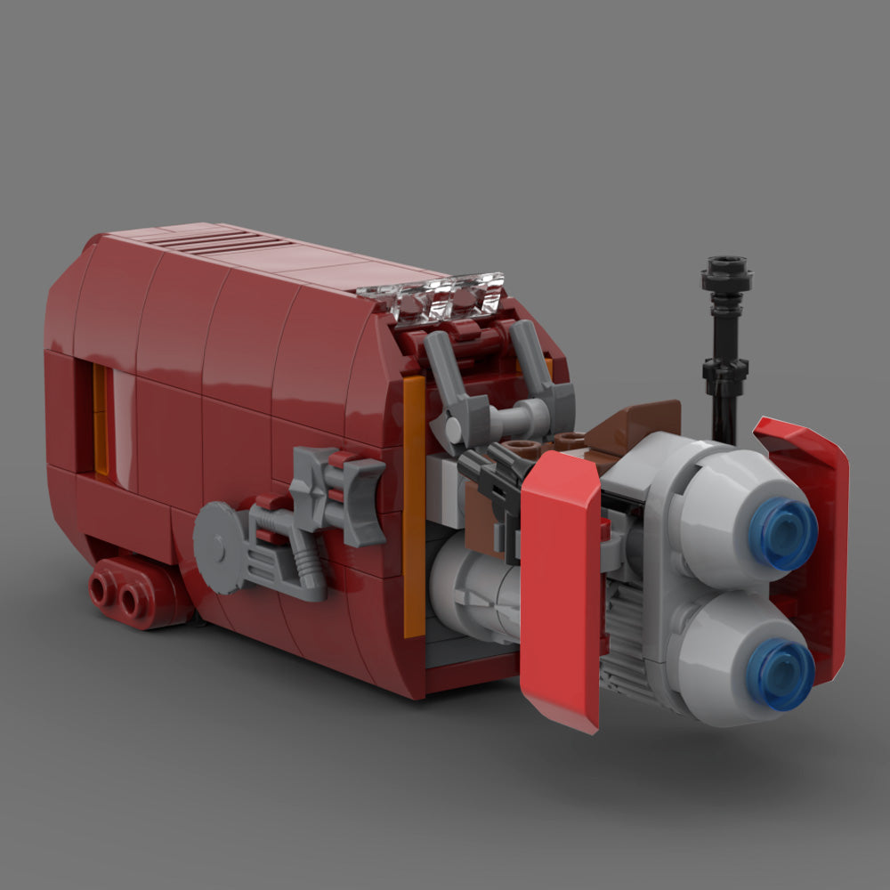 MOC-56363 Rey's Speeder building blocks series bricks set