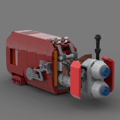 MOC-56363 Rey's Speeder building blocks series bricks set