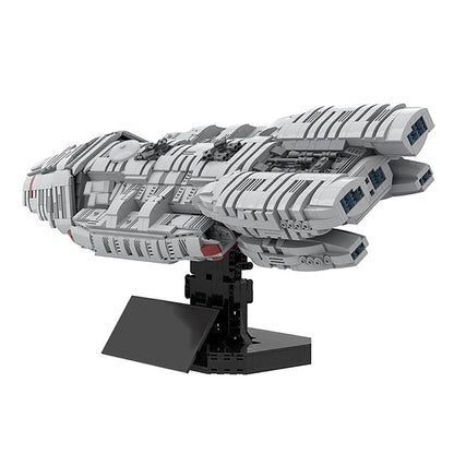 MOC-57856 Battlestar Galactica - UCS Scale building blocks kit with compatible bricks