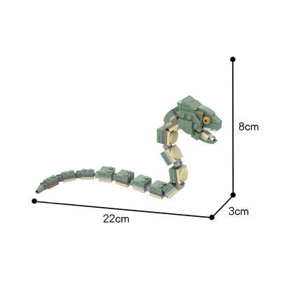 MOC-56644 Harry Potter Minifigure Scale Basilisk