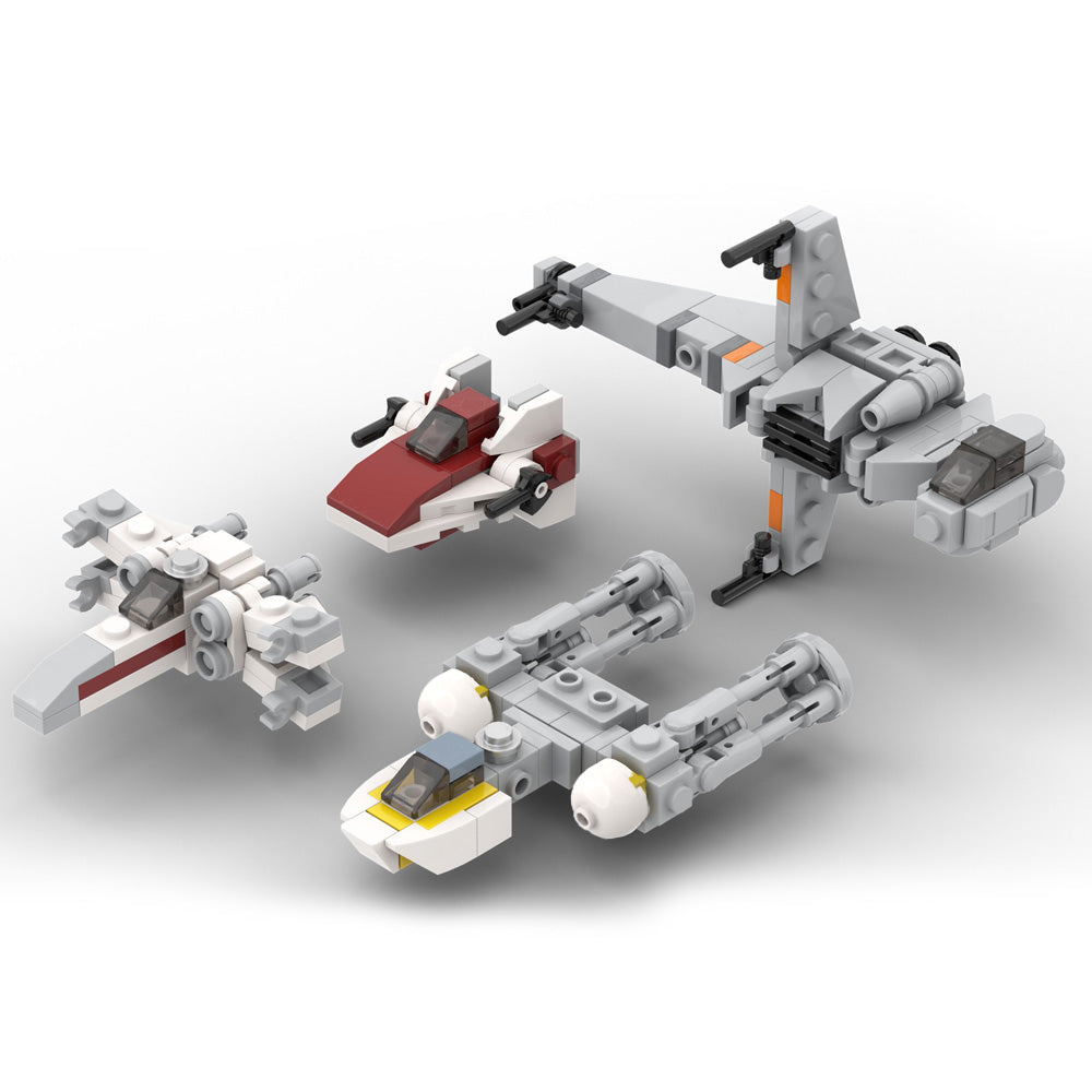 MOC-32286 Micro Rebel Starfighters - Original Trilogy