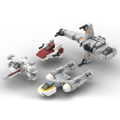 MOC-32286 Micro Rebel Starfighters - Original Trilogy