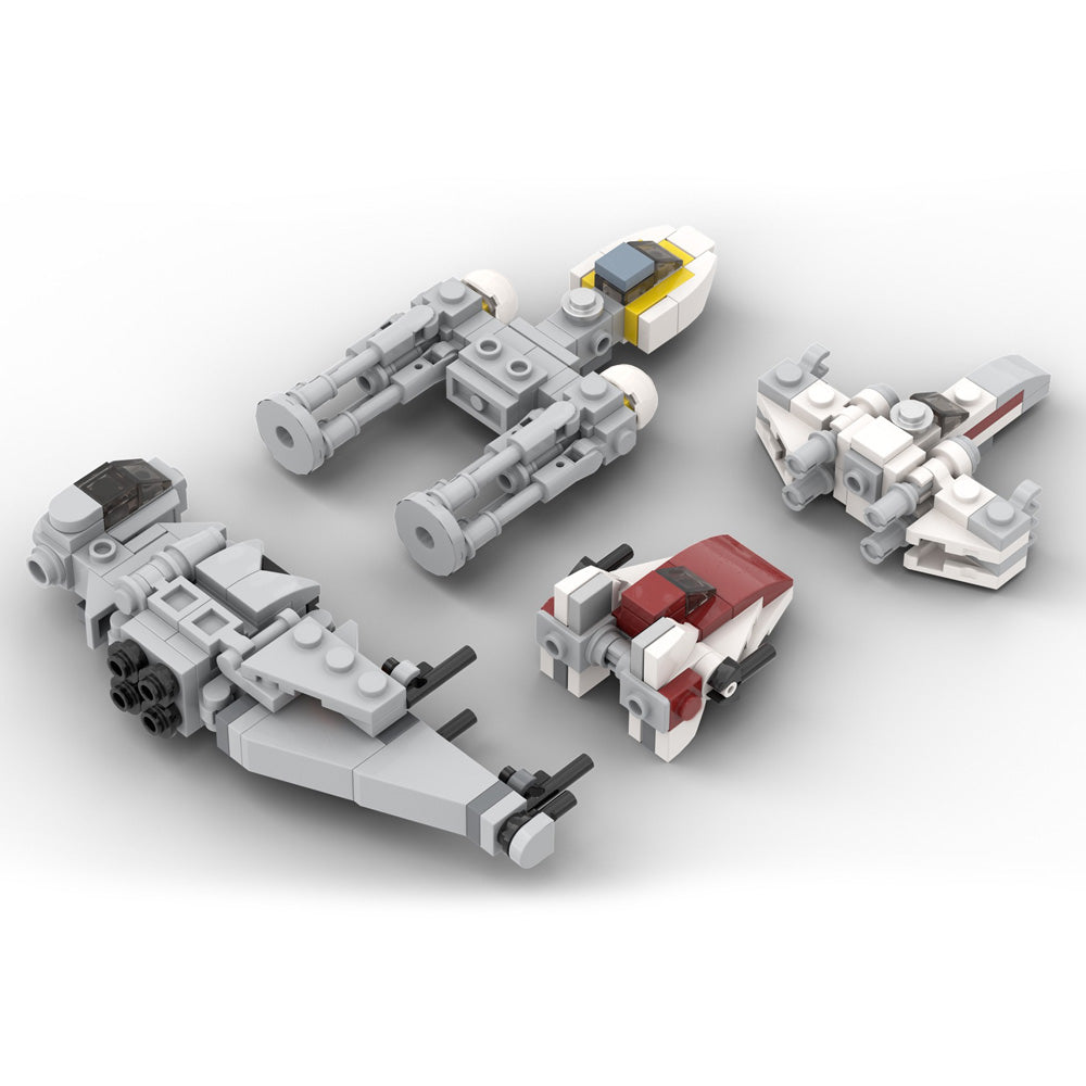 MOC-32286 Micro Rebel Starfighters - Original Trilogy