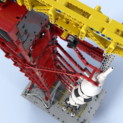 MOC-60088 Launch Tower Mk I for Saturn V with Crawler Alternative Build of  Set 21309/92176 building blocks bricks set