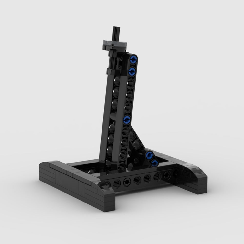 MOC-20851 TIE Interceptor MOC Display Stand building blocks series bricks set