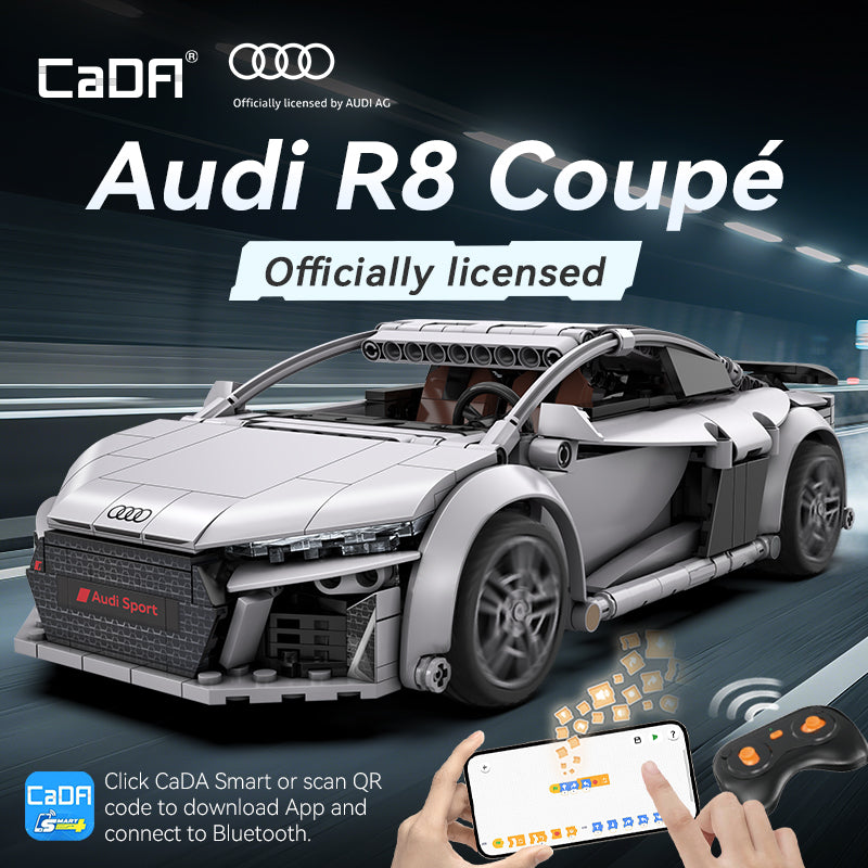 Cada Bricks 1: 14 Audi R8 Coupe C57012W