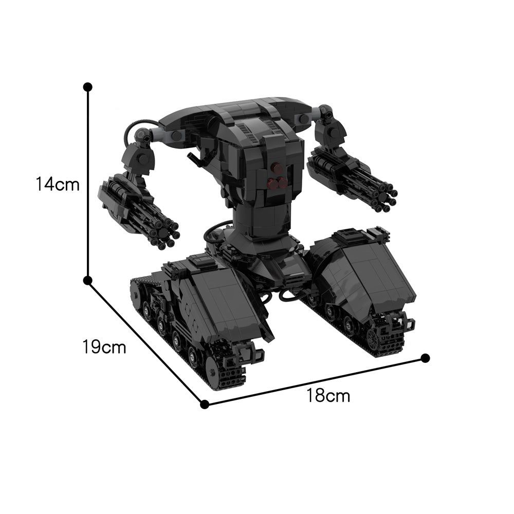 MOC-58403 Mech Tank Hunter Killer X1by Kilo-Whiskey