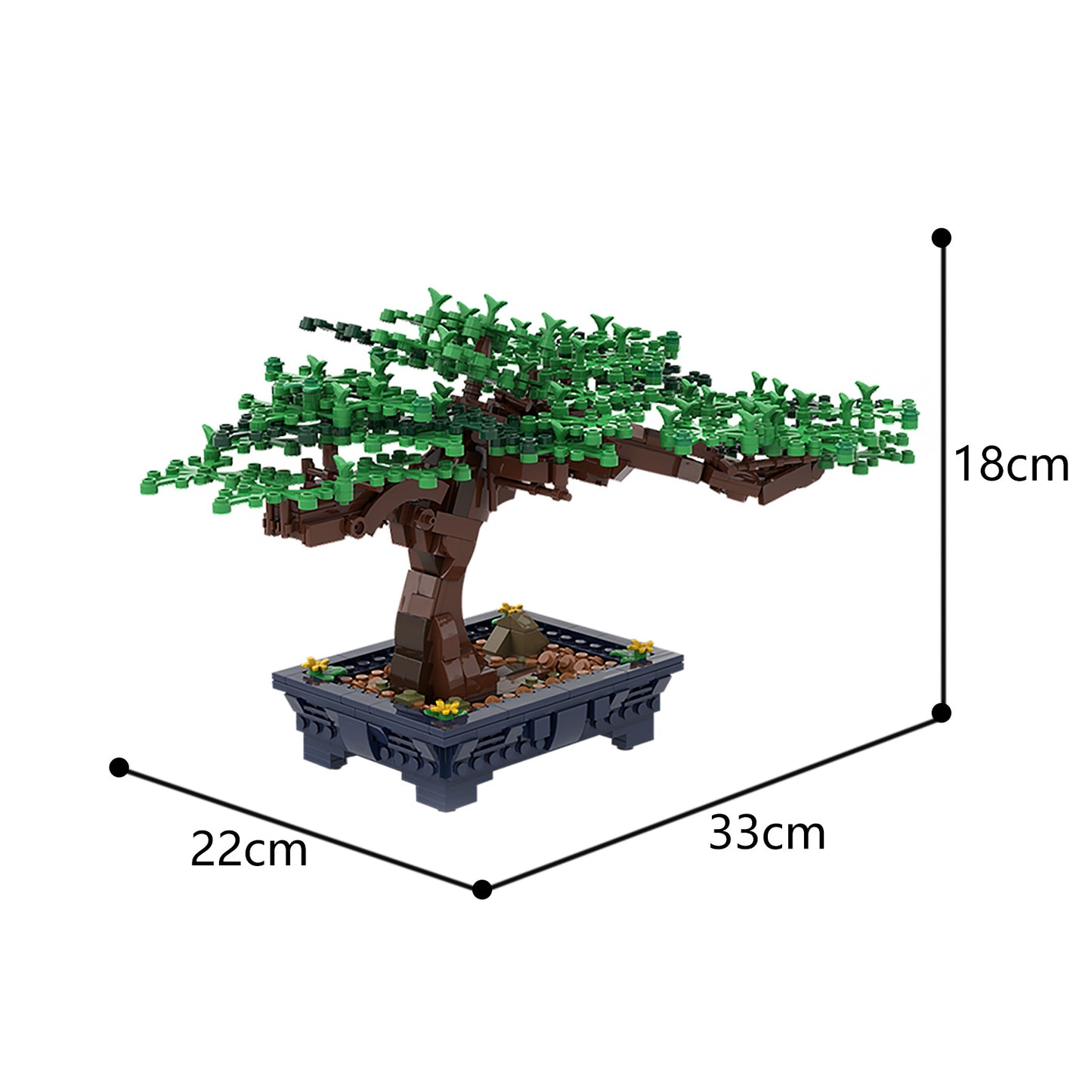 MOC Bonsai Tree