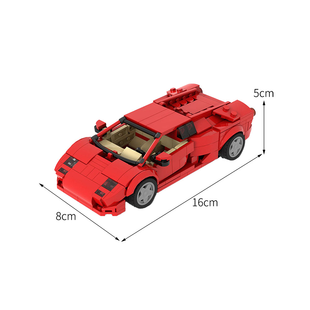 MOC Lamborghini Diablo 6.0 - Red