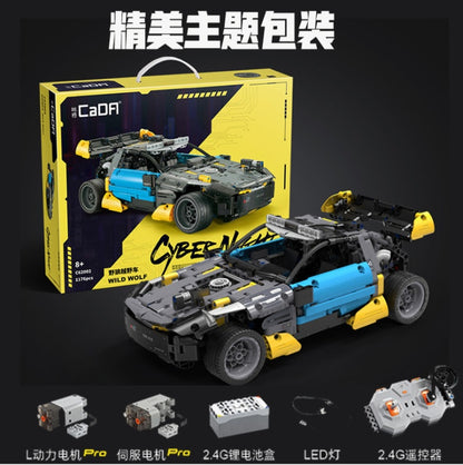 C62002 Cyber Night-Wild Wolf 1176pcs Bricks Toys Model Ship From China