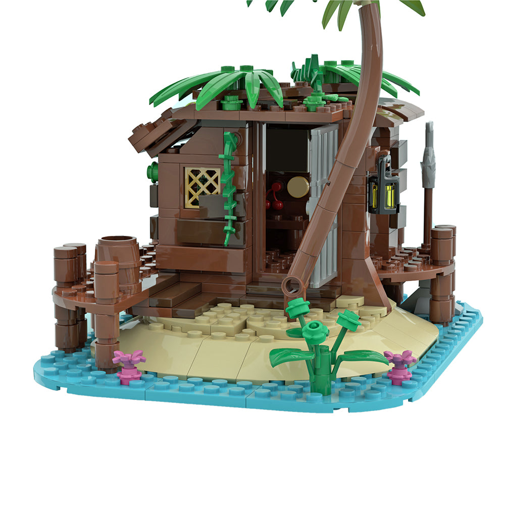 MOC Pirate Shed / 21322 Barracuda Bay extension