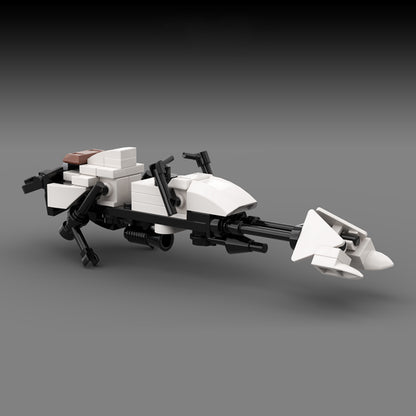 MOC 74-Z Speeder Bike White