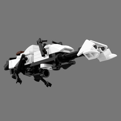 MOC 74-Z Speeder Bike White