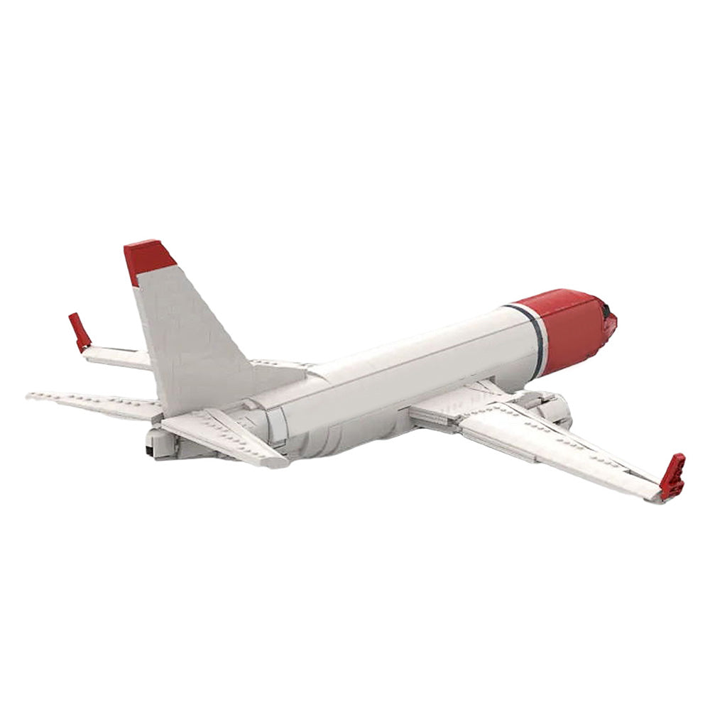 MOC-65055 Norwegian 737-800 building blocks kit with compatible bricks