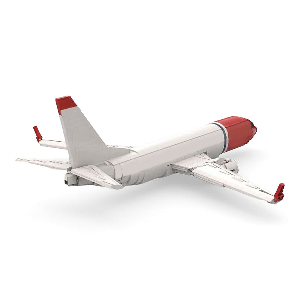 MOC-65055 Norwegian 737-800 building blocks kit with compatible bricks