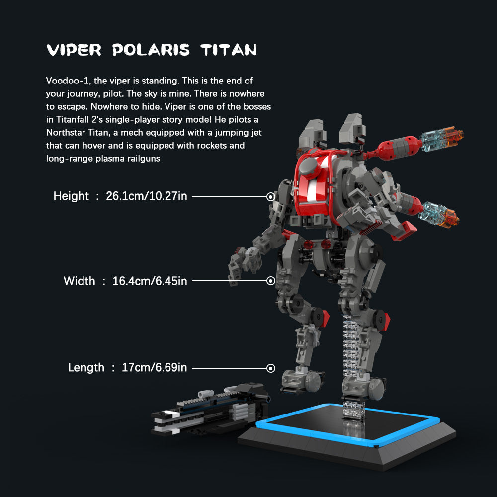 MOC Titanfall 2 Viper's Northstar Titan