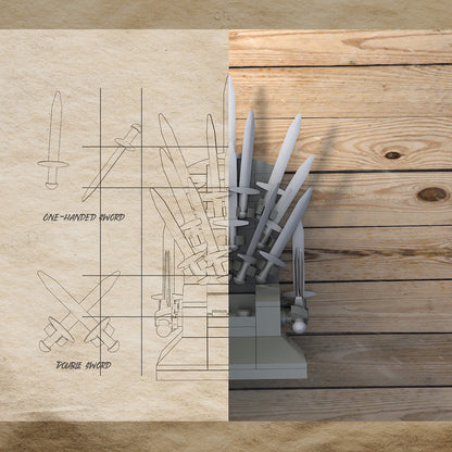 MOC-18100 Game Of Thrones - The Iron Throne