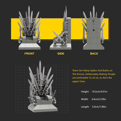 MOC-18100 Game Of Thrones - The Iron Throne