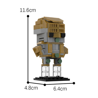 MOC DIO &amp; The World Brickheadz