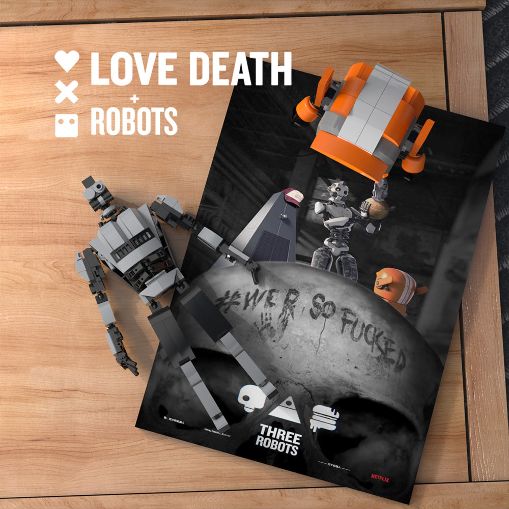 MOC Love Death + Robots-box3500 building blocks series bricks set