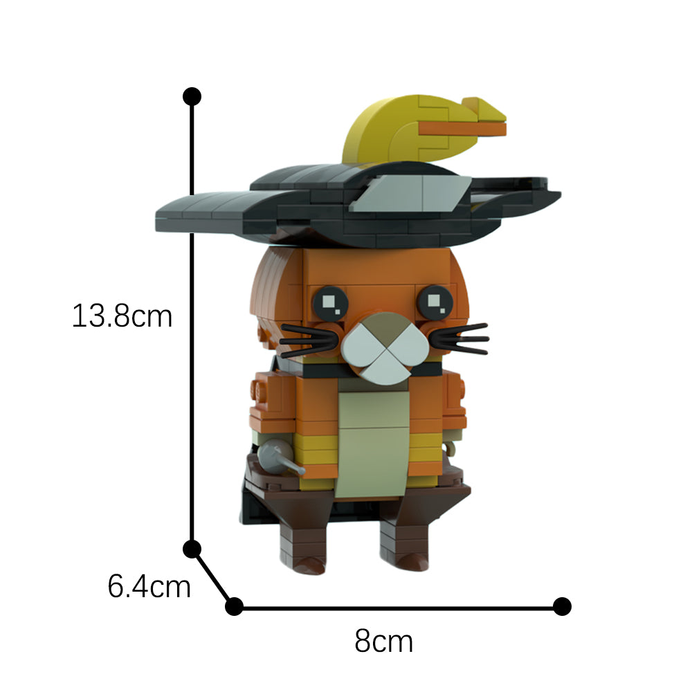 MOC Puss in boots - from movie Shrek