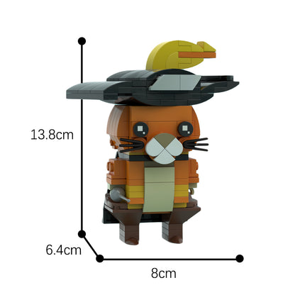 MOC Puss in boots - from movie Shrek