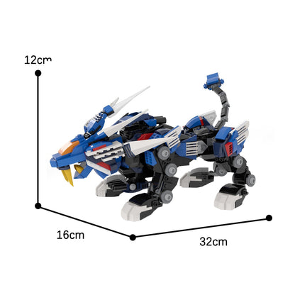 MOC Zoids-Blade-Liger building blocks series bricks set