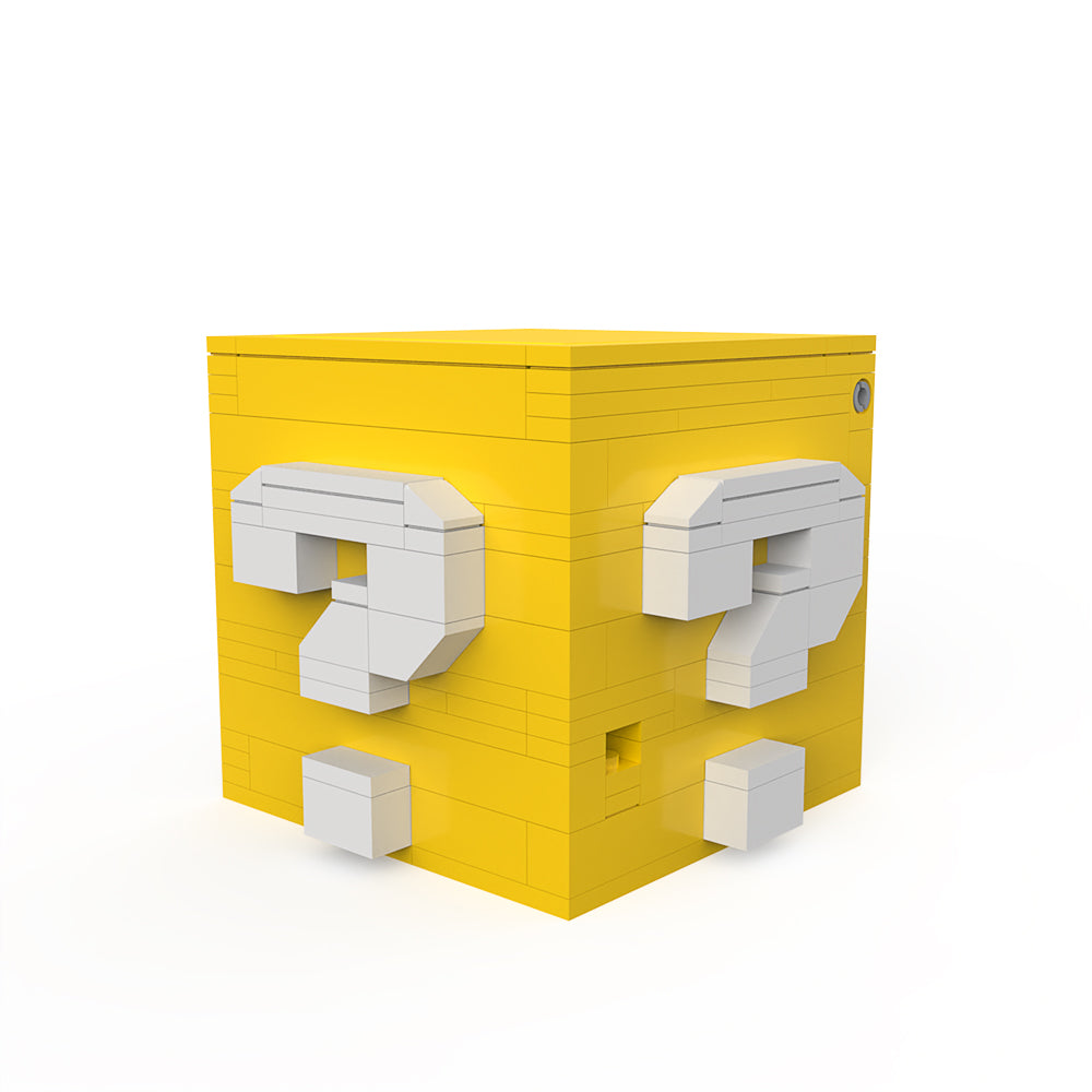 MOC Question mark decryption box building blocks series bricks set
