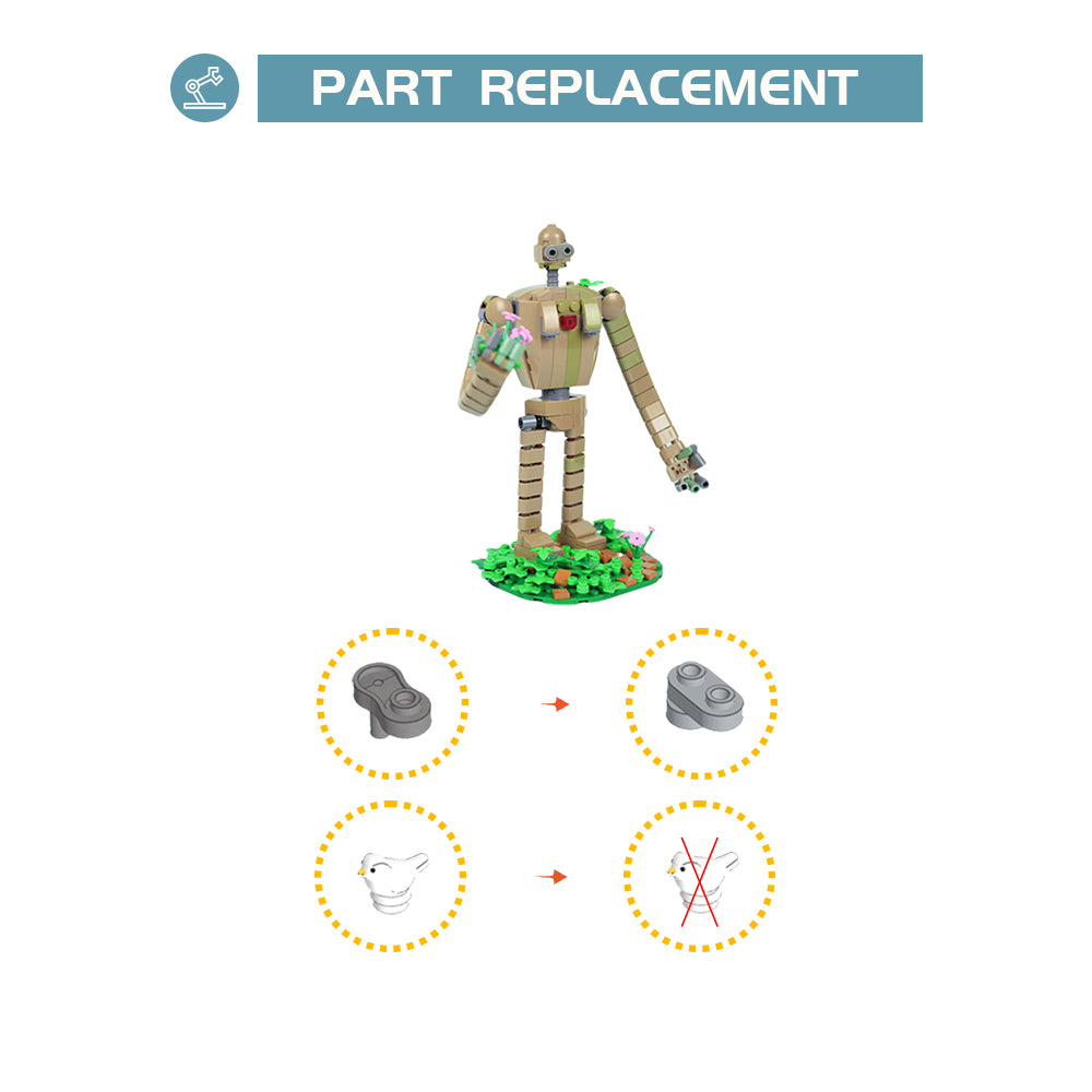 MOC Robot Soldier building blocks series bricks set