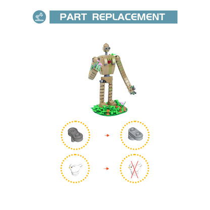 MOC Robot Soldier building blocks series bricks set