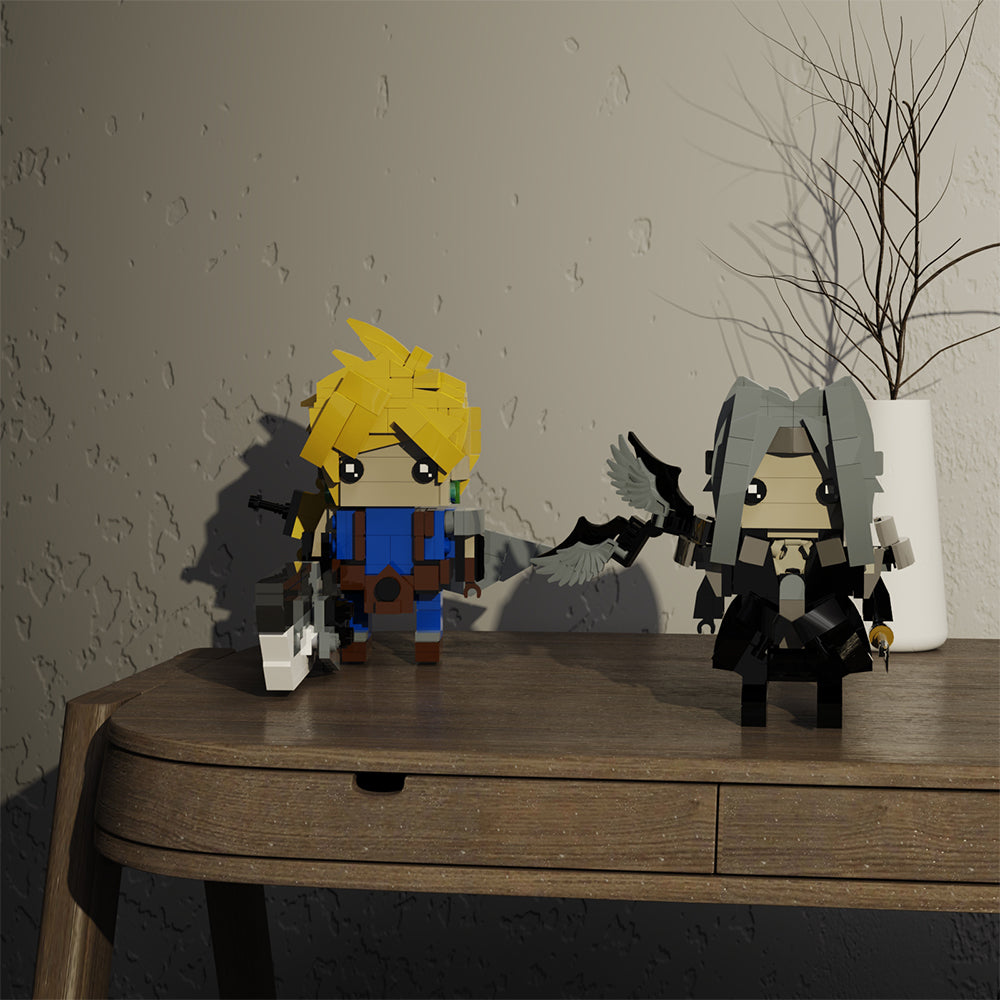 Cloud and Sephiroth - Final Fantasy