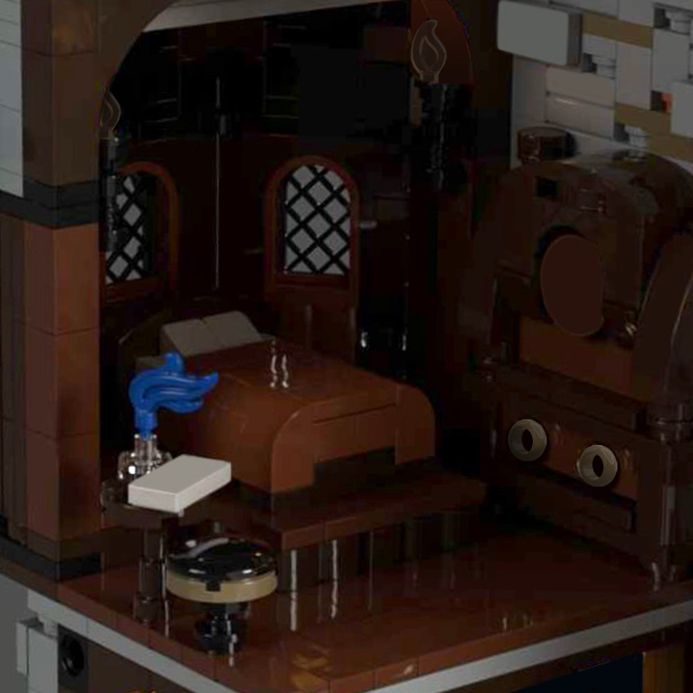 MOC-89142 Krylhan Castle building blocks kit with compatible bricks