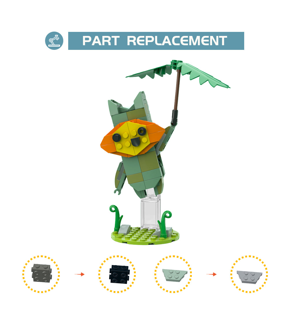 MOC Green Korok - The Legend of Zelda BOTW