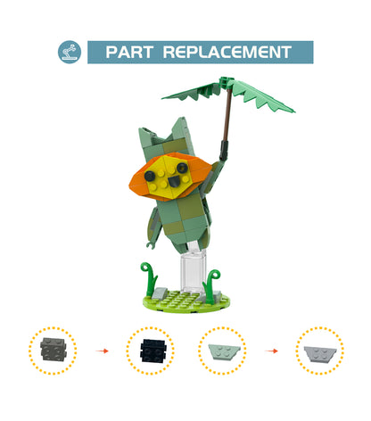 MOC Green Korok - The Legend of Zelda BOTW