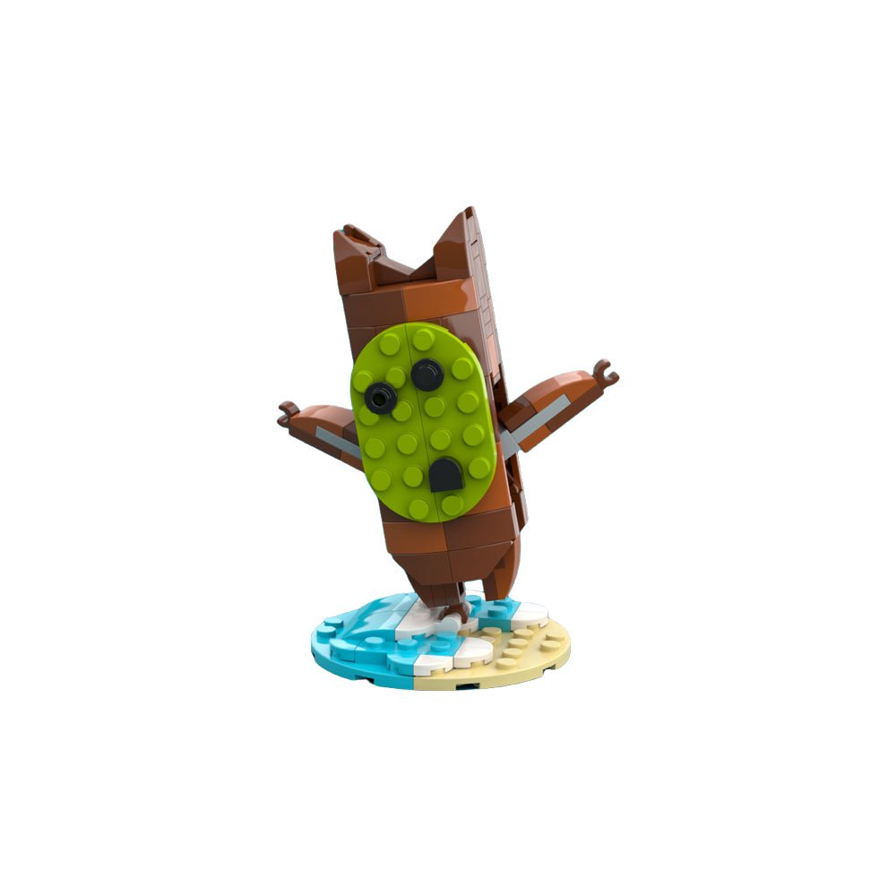 MOC Brown Korok - The Legend of Zelda BOTW building blocks series bricks set