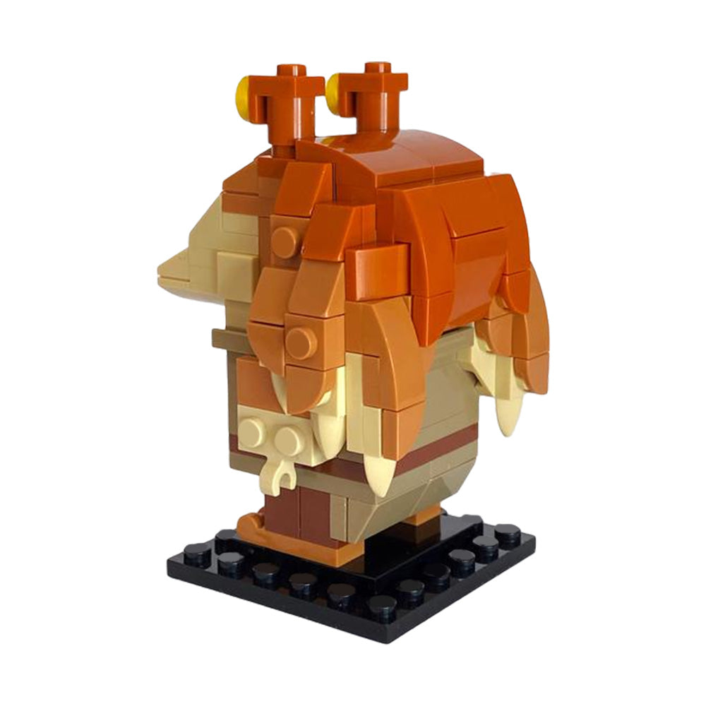 MOC-86000 Jar Jar Binks BrickHeadz