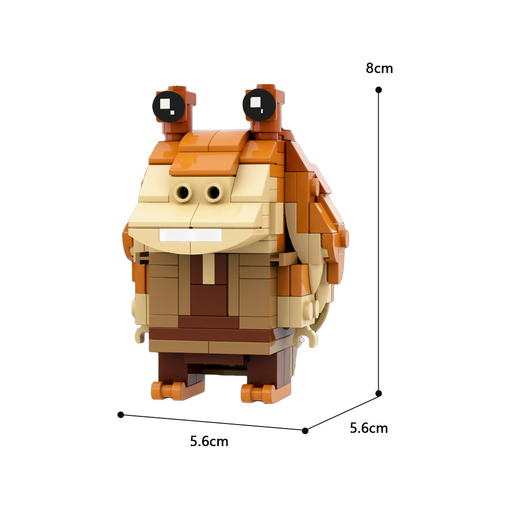 MOC-86000 Jar Jar Binks BrickHeadz