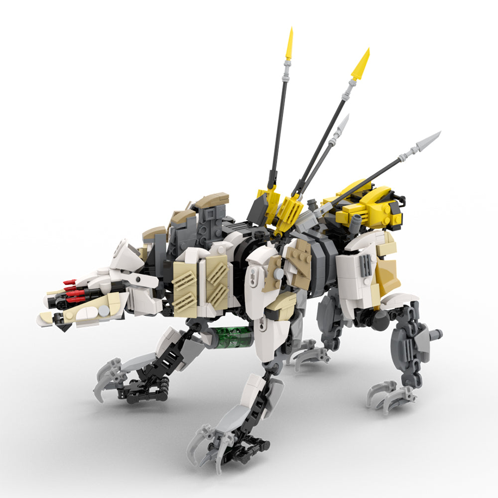 MOC Horizon Zero Dawn Sawtooth building blocks gaming series bricks set