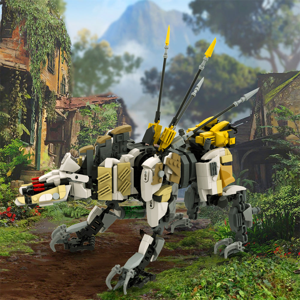 MOC Horizon Zero Dawn Sawtooth building blocks gaming series bricks set