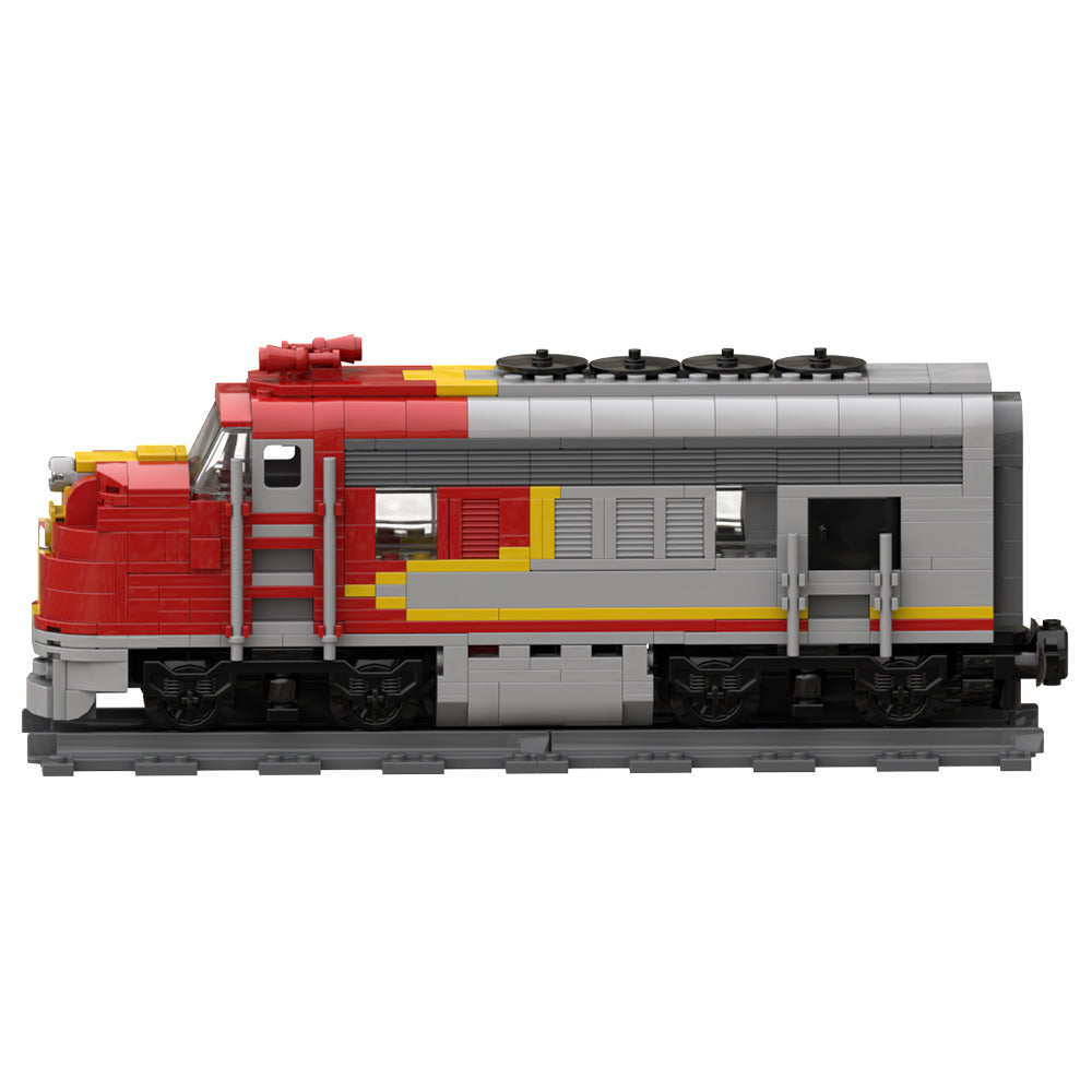 MOC-54251 Santa Fe Super Chief Trains-Heavy Duty Passenger Locomotive