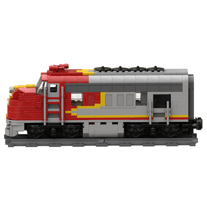 MOC-54251 Santa Fe Super Chief Trains-Heavy Duty Passenger Locomotive