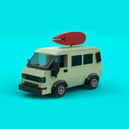 MOC-101026 Stranger Things Surfer Boy Pizza Van
